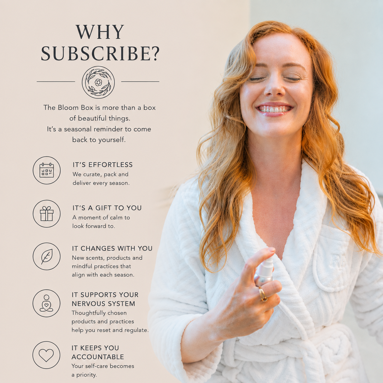Self Care Subscription Box Canada | Nervous System Reset Ritual | The Bloom Box