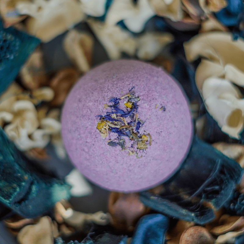 lavender bath bombs lavender haze natural organic