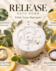 RELEASE | Letting Go & Renewal | Natural Magnesium Bath Bomb