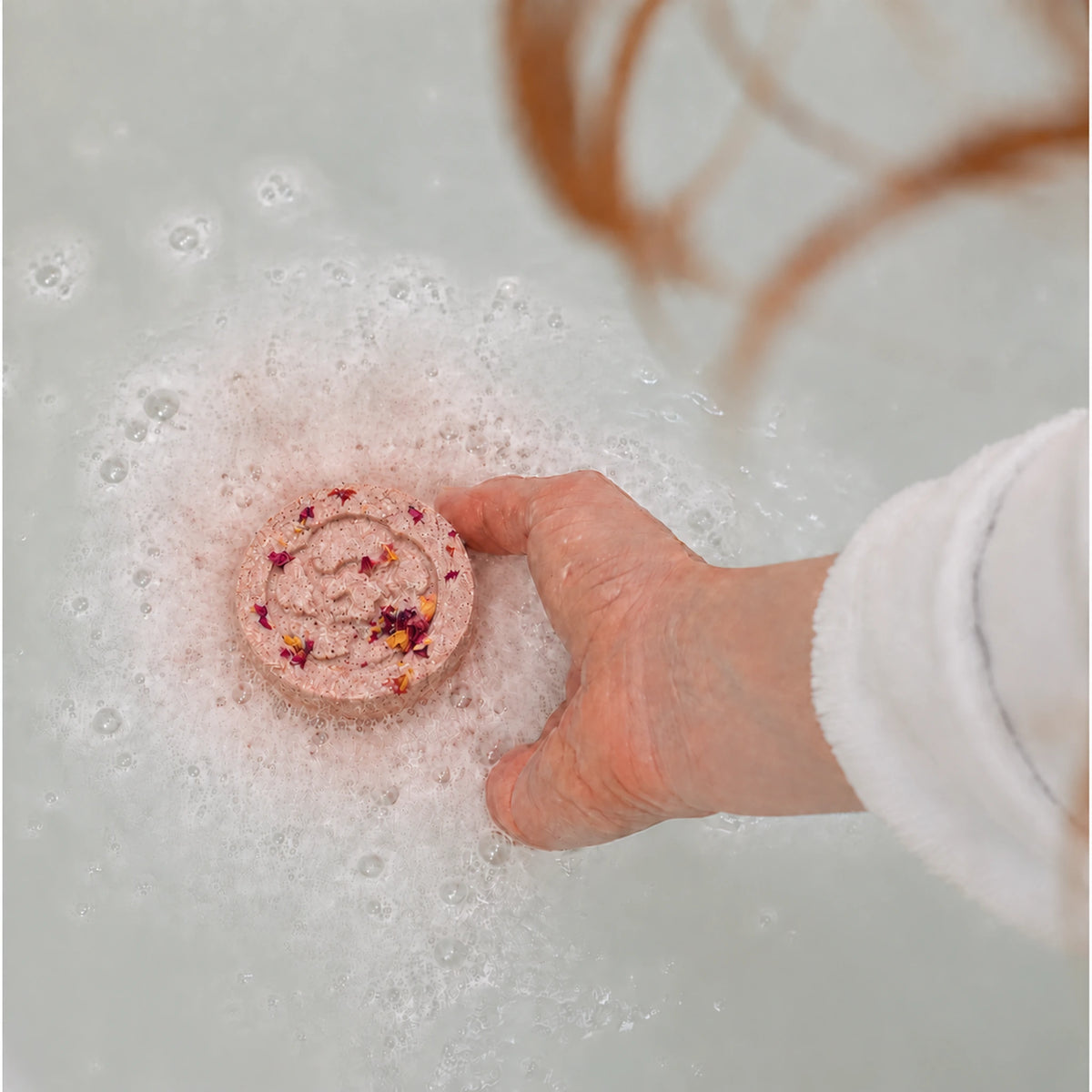 SOFTEN | Self- Compassion &amp; Grace | Natural Magnesium Bath Bomb